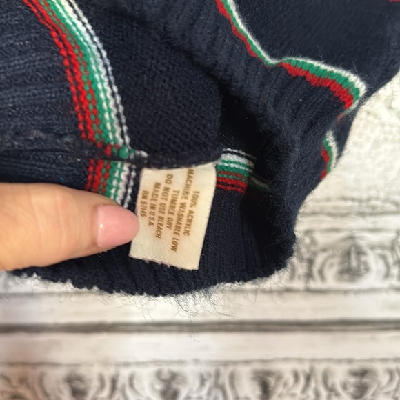 Vtg Childs Barrel Sweater - Picture 5 of 5